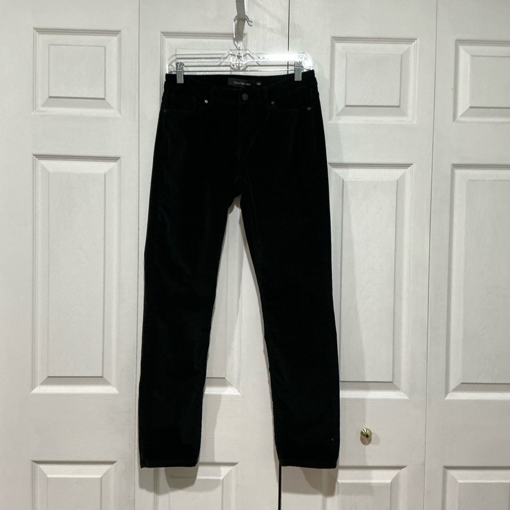 🤎 Calvin Klein Jeans Ultimate Skinny Black Corduroy Pants - 10/30
